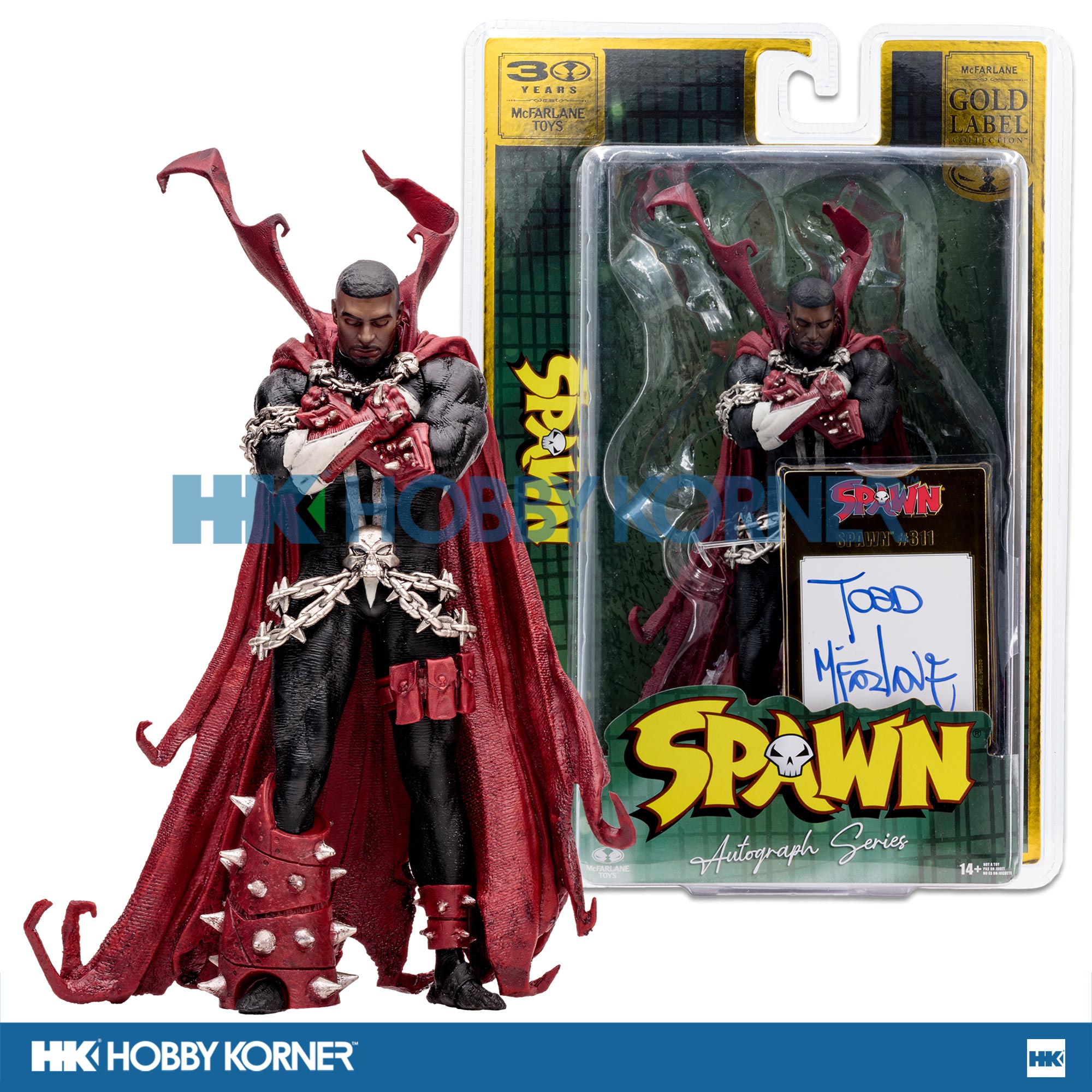 (PRE-ORDER) MCFARLANE TOYS MF90204 – 7 Inch Scale Spawn #311 (McFarlane ...