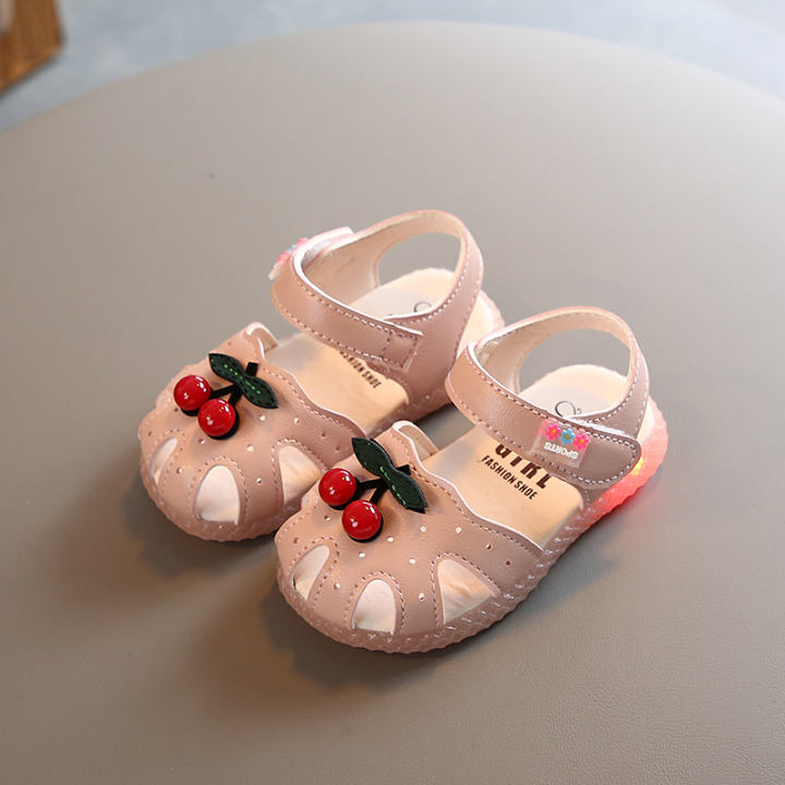 baby closed toe sandals