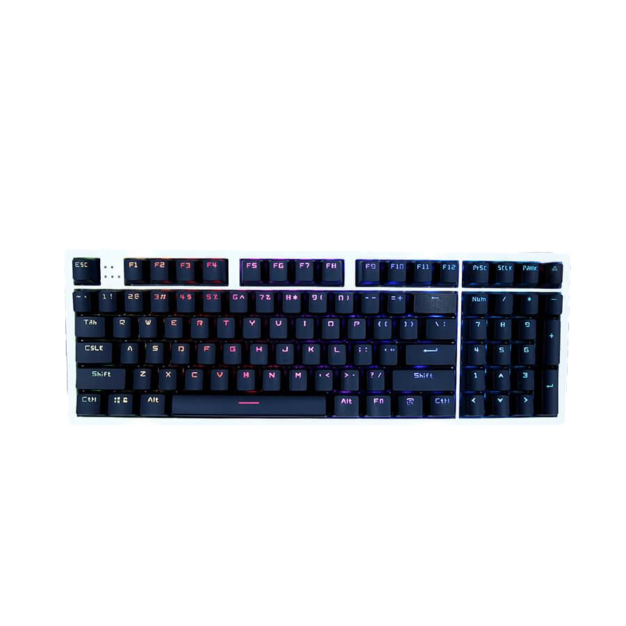 Rakk Ilis Gaming Mechanical Keyboard Outemu Blue Switch , Modular and EasytoReplace Cherry