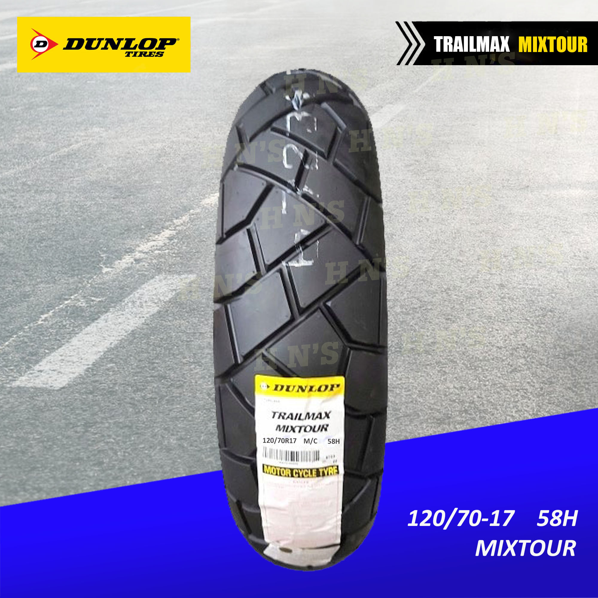 Dunlop Trailmax Mixtour Tires ( 160/60-17 150/70-17 120/70-17 120
