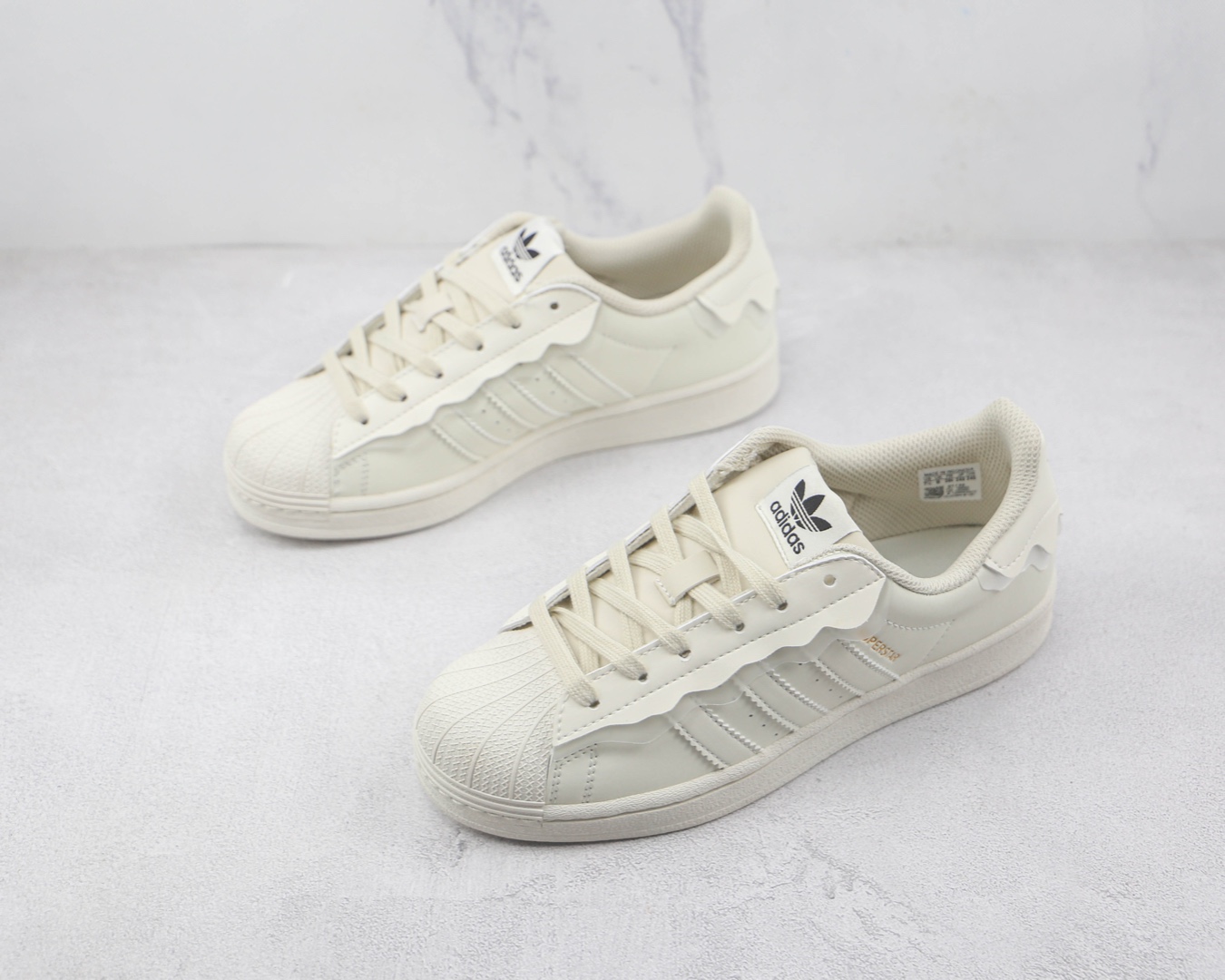 Originals Superstarmilk Whitelace 100 Original Flagship Store Adidas Shoes Shoes For Men 8498