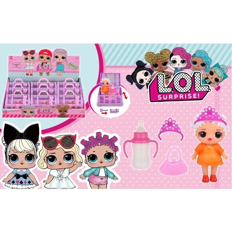 HAPPY TOYS kids girl toys LOL Doll Spy Glass