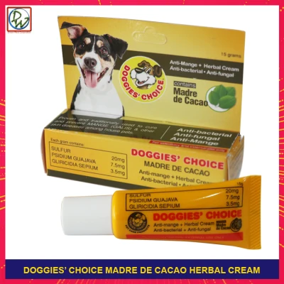 Doggies Choice Anti-Bacterial Madre de Cacao Anti-Mange Herbal Cream 15g