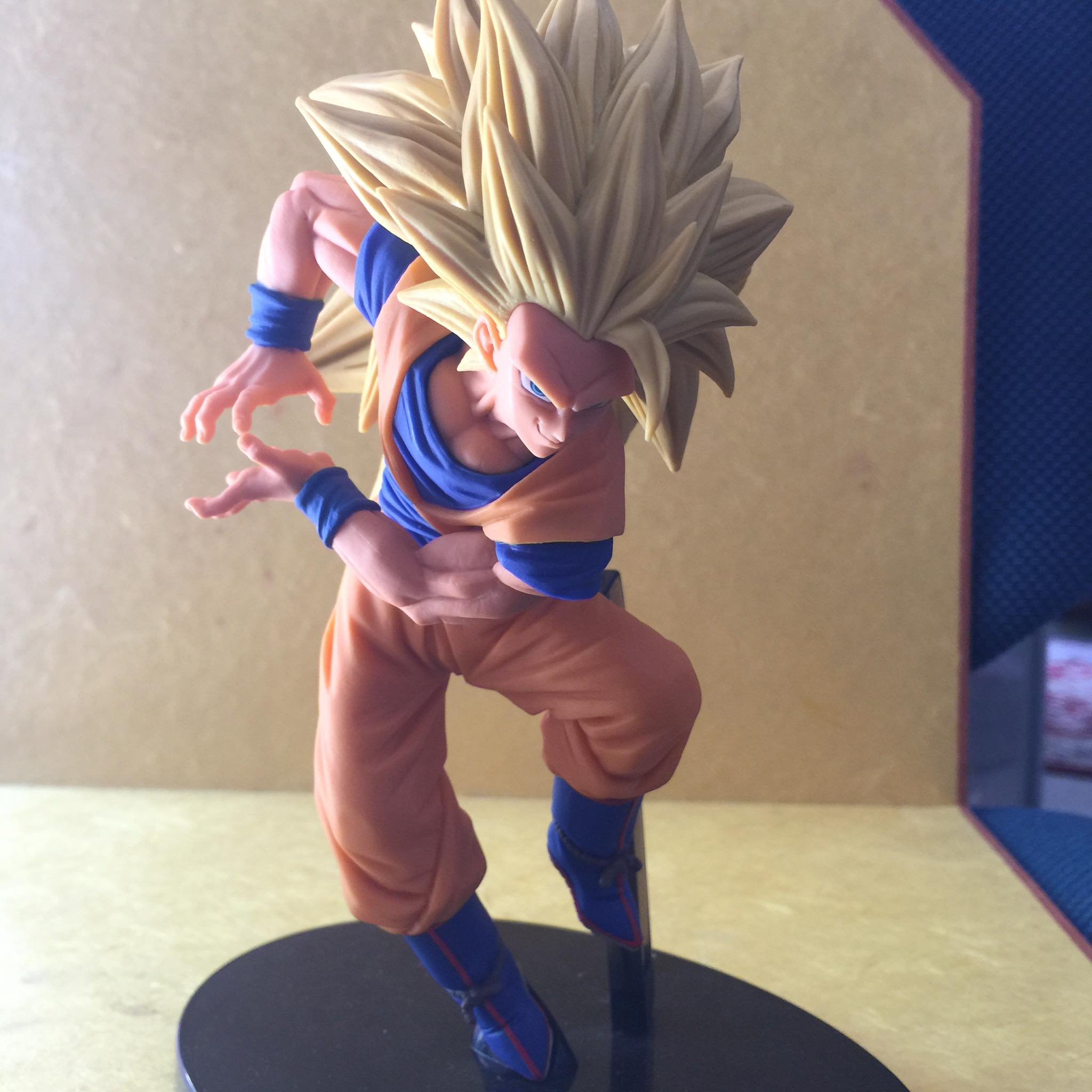 Son Goku Super Saiyan 3 Figure Dragon Ball Z - Scultures 6 - Banpresto 