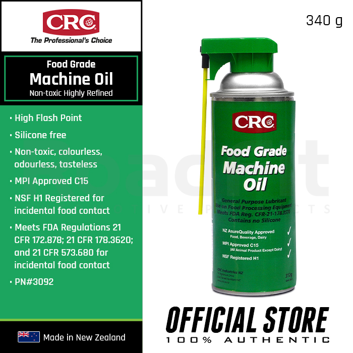 CRC Food Grade Machine Oil 11 Wt Oz