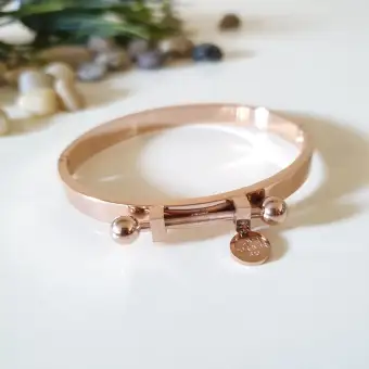 rose gold bangle michael kors