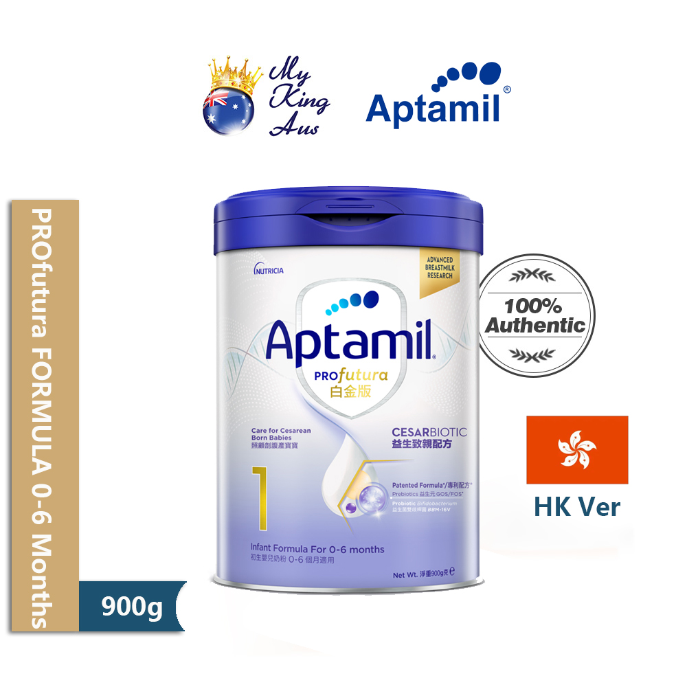 Aptamil Profutura Platinum 1, 900g Cesarbiotic, Growing Up Formula For 0 To  6 Months [MY KING AUS]