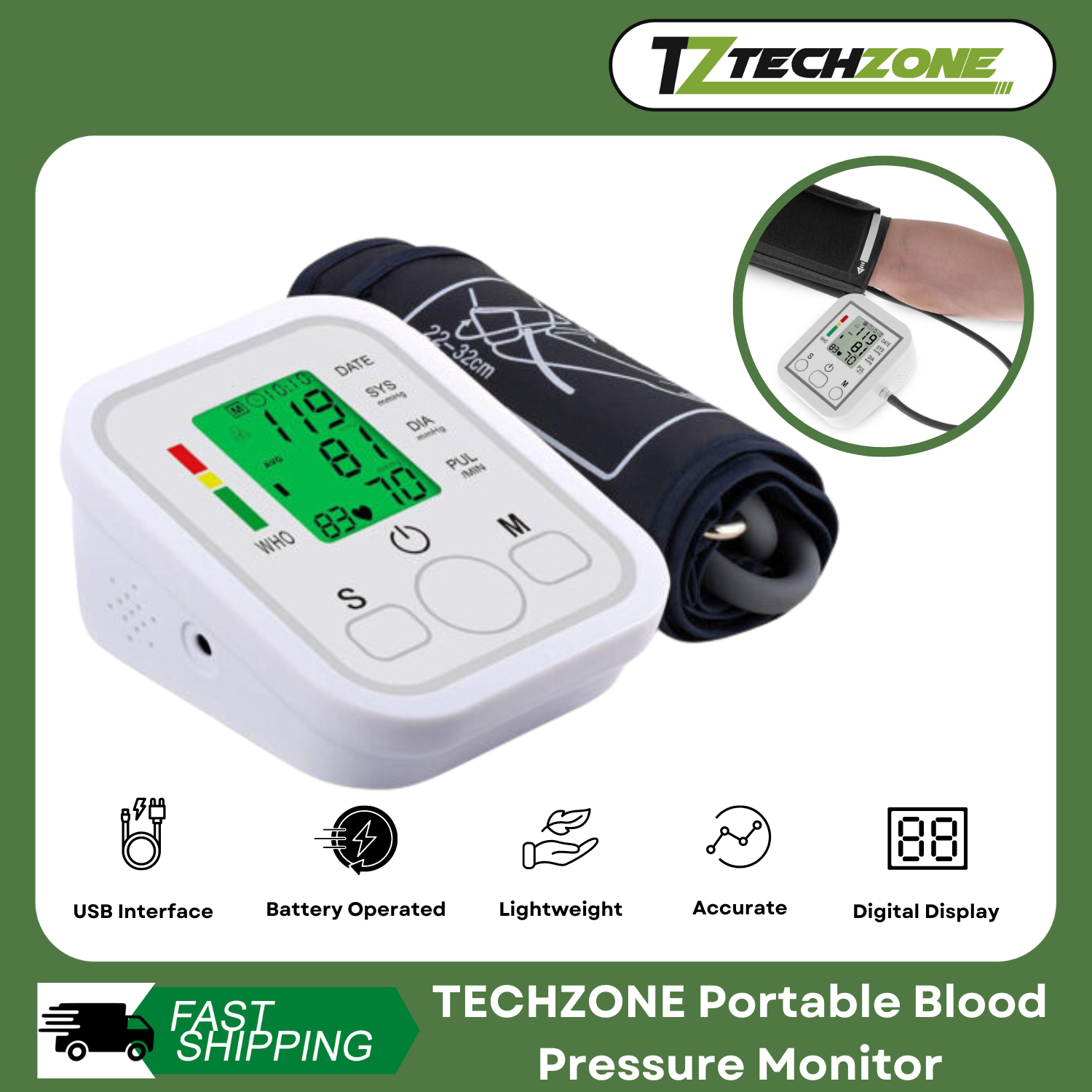 Best portable blood pressure machine Clearance