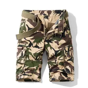 vintage camo cargo shorts