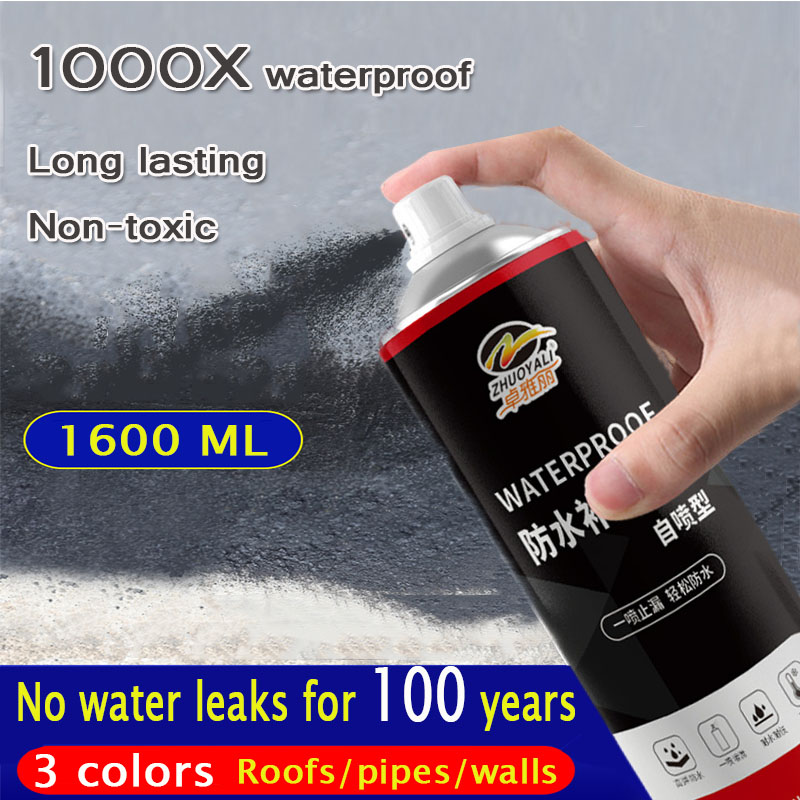 Leak Repair Spray Anti Leak Seal Spray Waterproof Quick Seal Flexible 