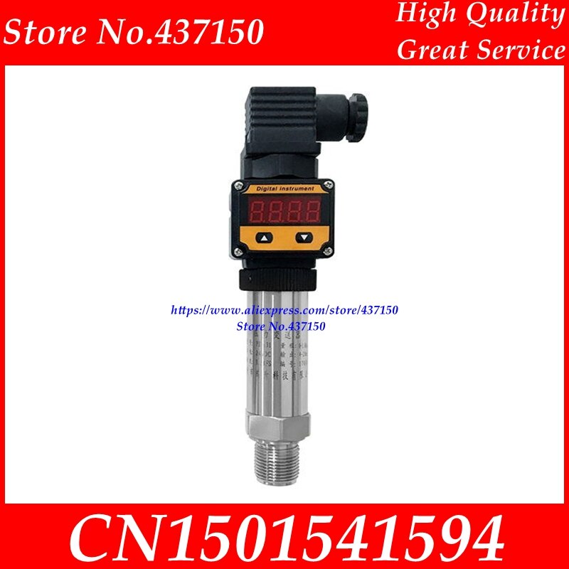 LED LCD Digital display pressure transmitter, LED display pressure sensor, constant pressure