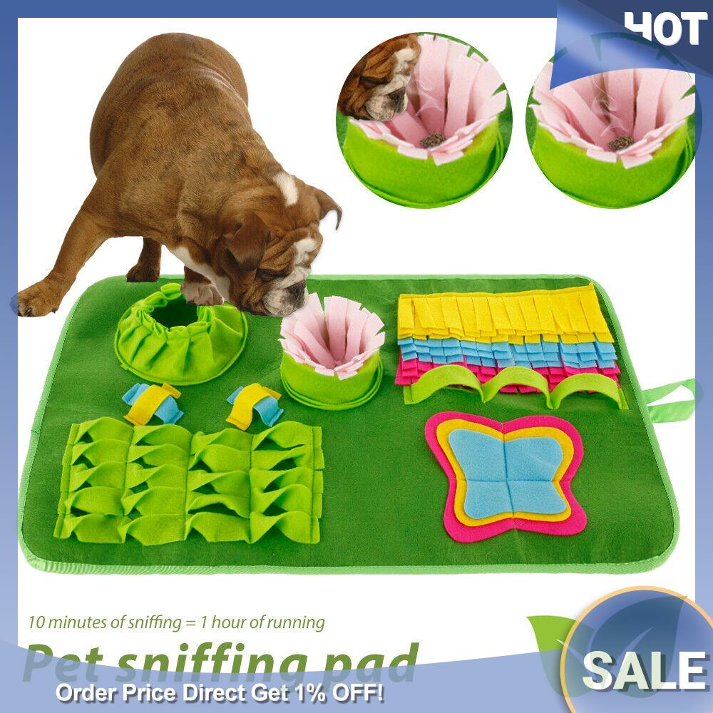 Washable Dogs Puppy Snuffle Mat Pet Puzzle Toy Sniffing Nose Training