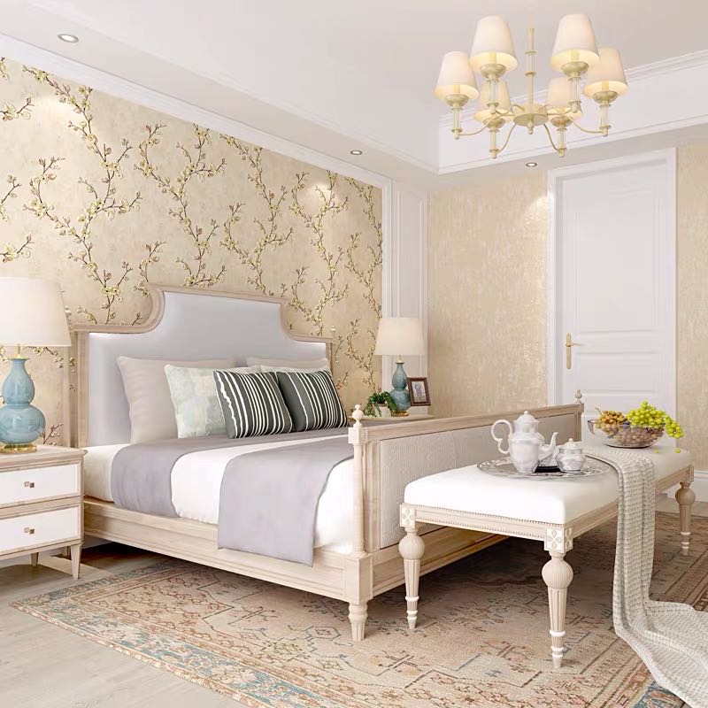 10metersx45cm PVC self-adhesive wallpaper flower design elegant  self-adhesive waterproof wallpaper living room bedroom decoration texture |  Lazada PH