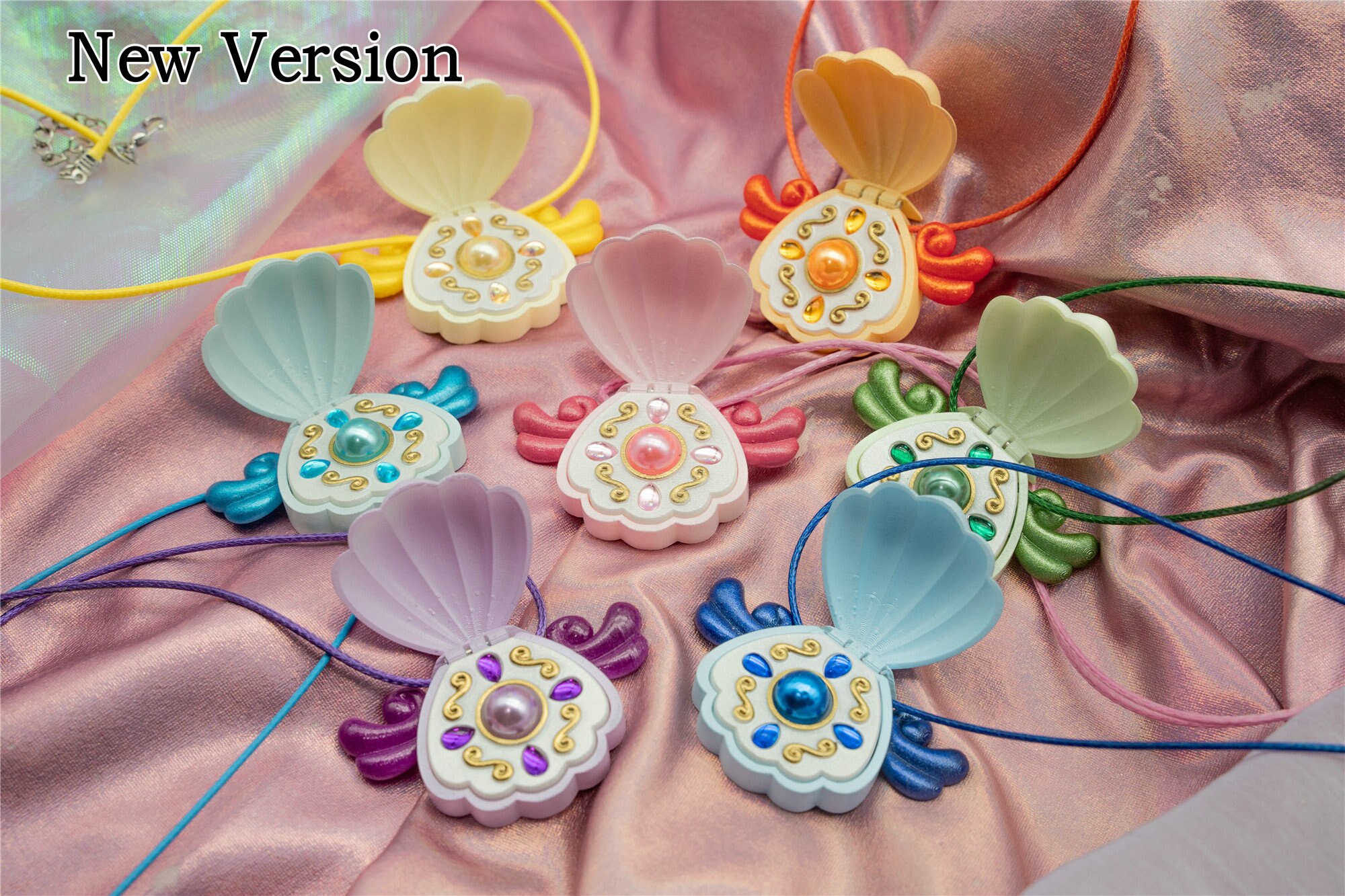Necklaces Mermaid Melody Pichi Pitch PShell Pendant Necklace For Women  Girls Lucia Rina Toin Hanon Hosho Noel Cosplay Jewelry Gifts From Gyahu,  $14.02 | DHgate.Com