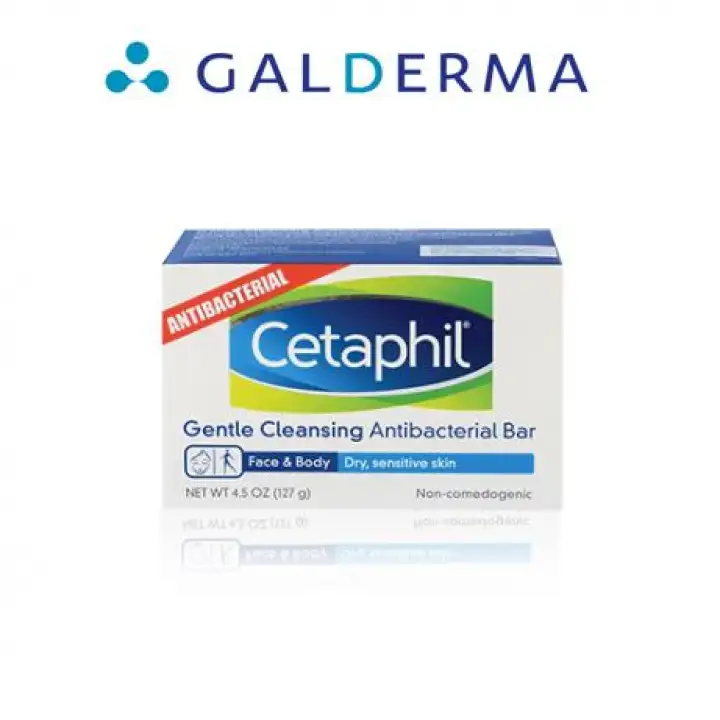 cetaphil antibacterial soap bar 127g