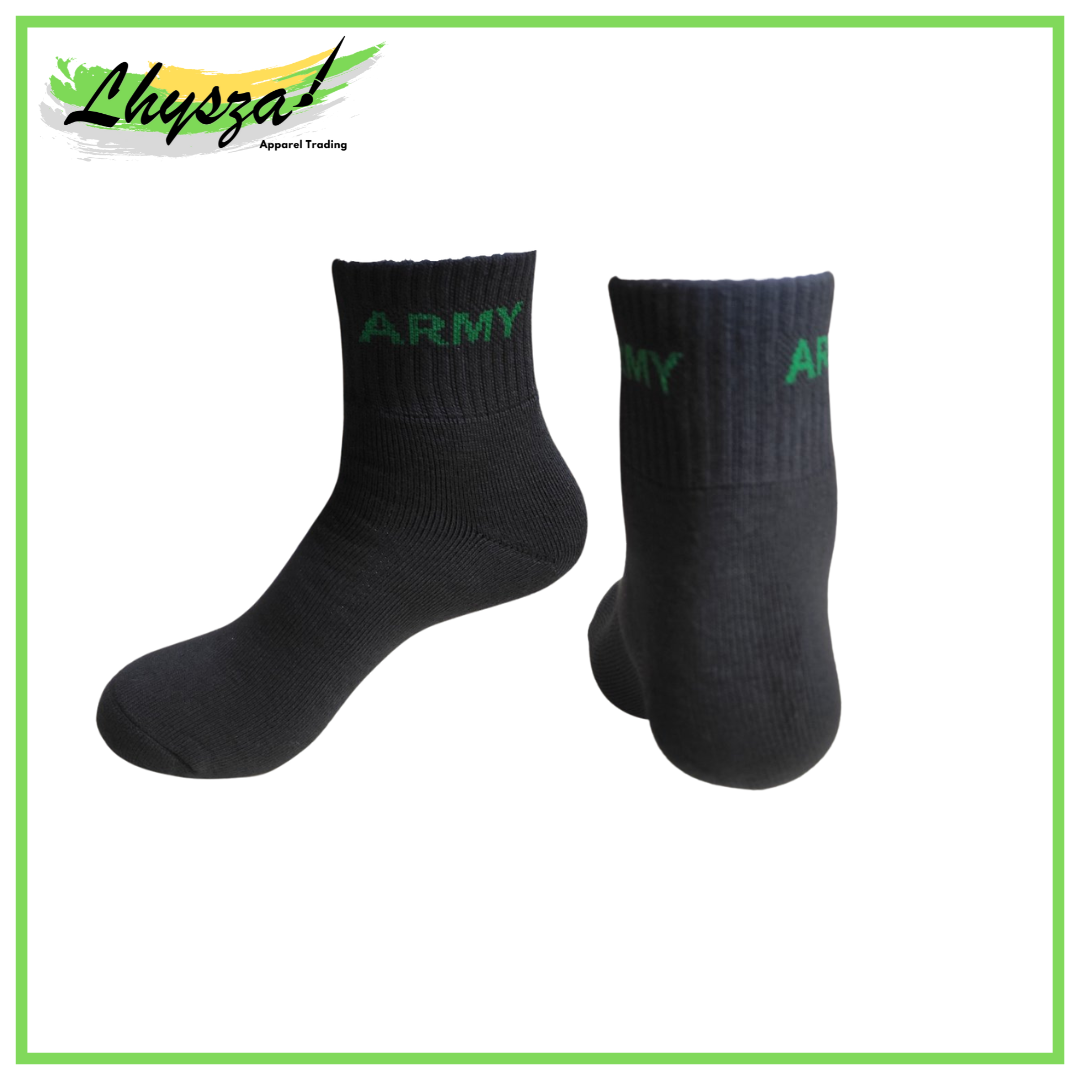 Authorized ARMY ATHLETICS AND PATROL Socks (Unisex) Lazada PH