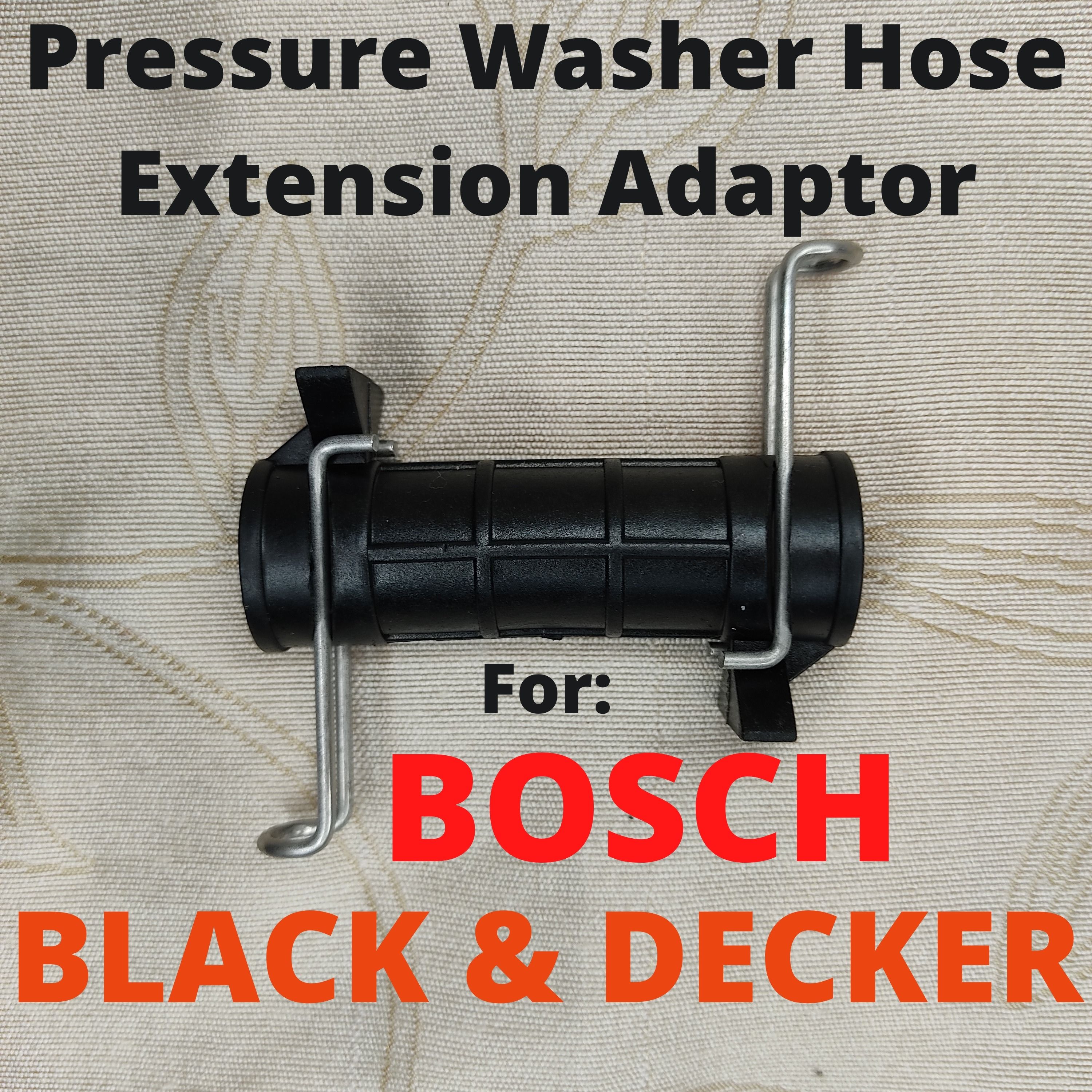 BOSCH / BLACK AND DECKER CONNECTOR / ADAPTOR FOR PRESSURE WASHER