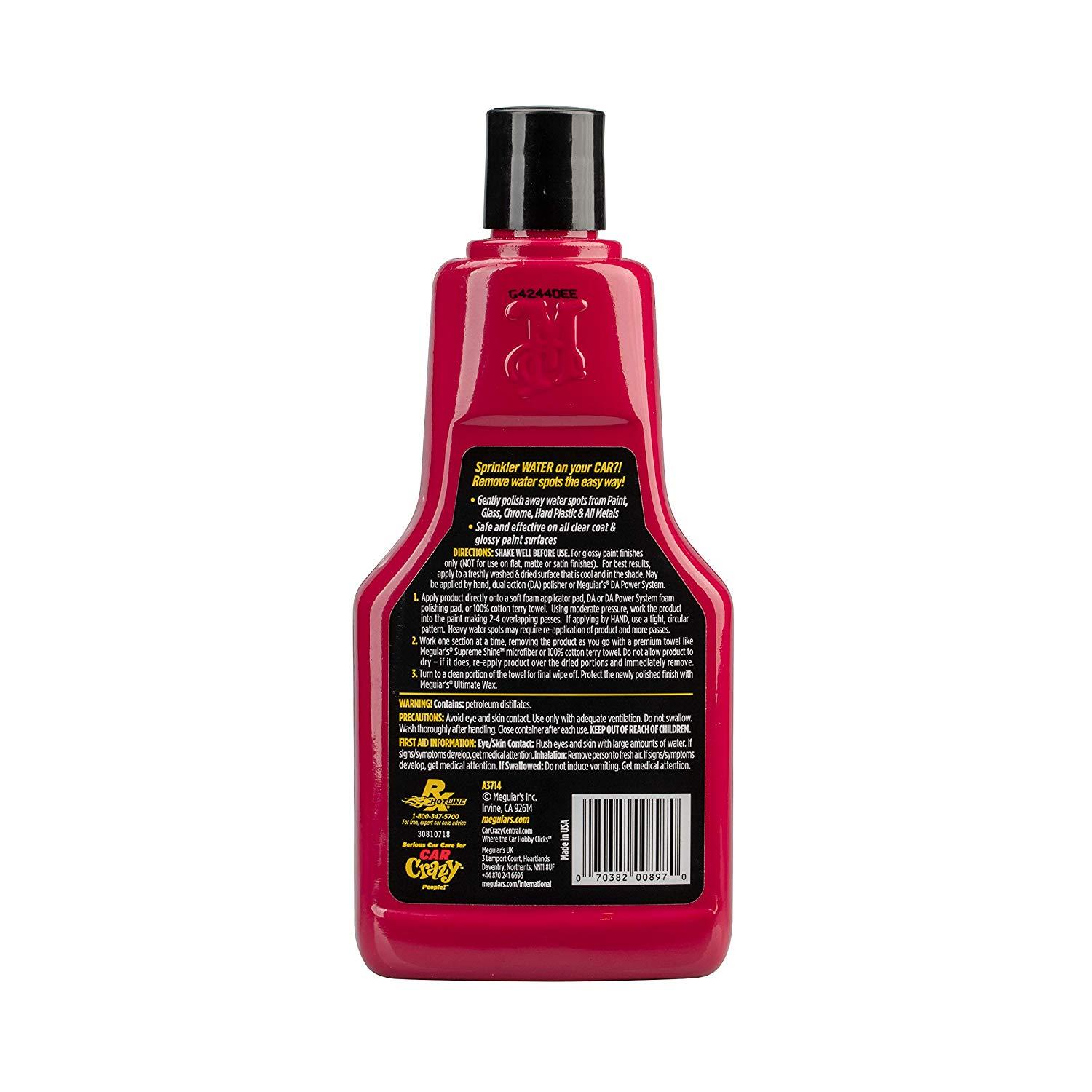 Meguiars A3714 Water Spot Remover - 16 oz