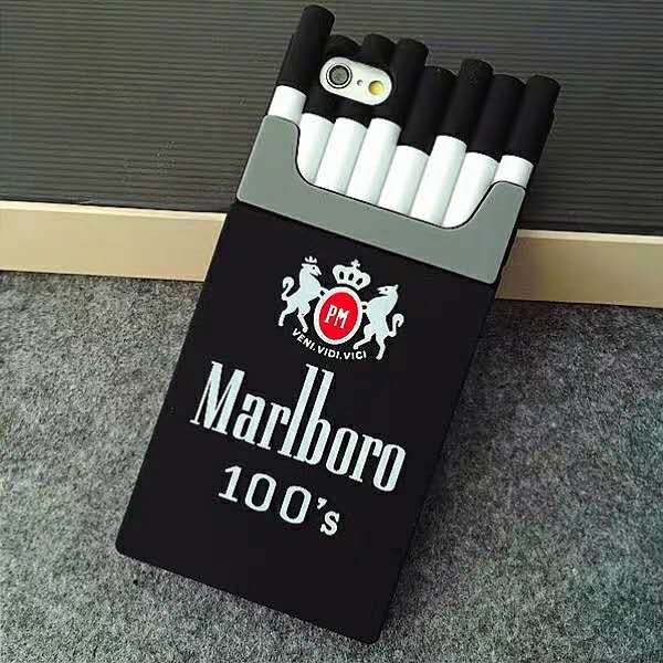 Case For iPhones 5 5s se 6 6s Plus 7 8 Plus New 3D Marlboro Design Soft Rubber Phone Case for iPhones X XS Max Case Fashion Soft Silicone Phone Back Case