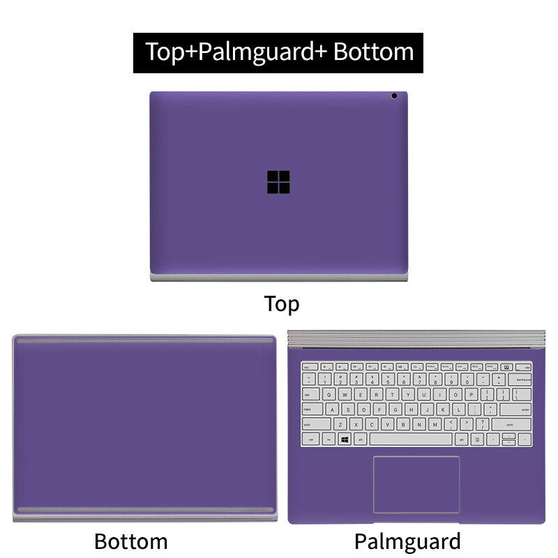 For Laptop Surface microsoft paste leather color book 1/2 Laptop 3/4/5 13.5 15 inch anti-scratch ADC three side back film