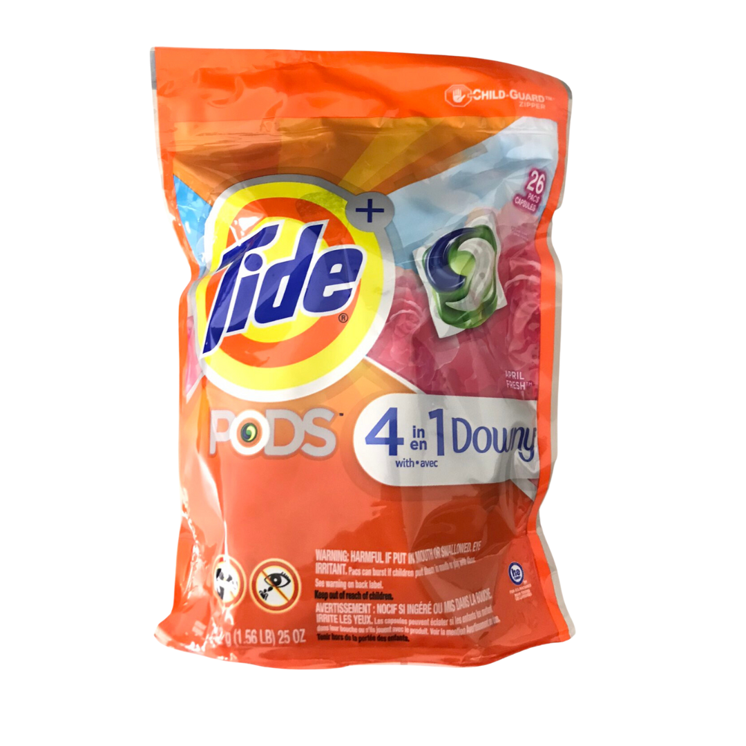 Tide Pods Laundry Detergent Pacs 4in1 Plus Downy April Fresh Scent
