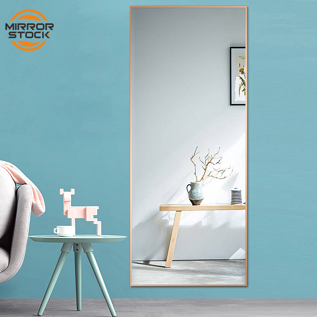 MirrorStock Metal Frame Whole Body Mirror With Stand 3 Sizes Available mirror whole body full