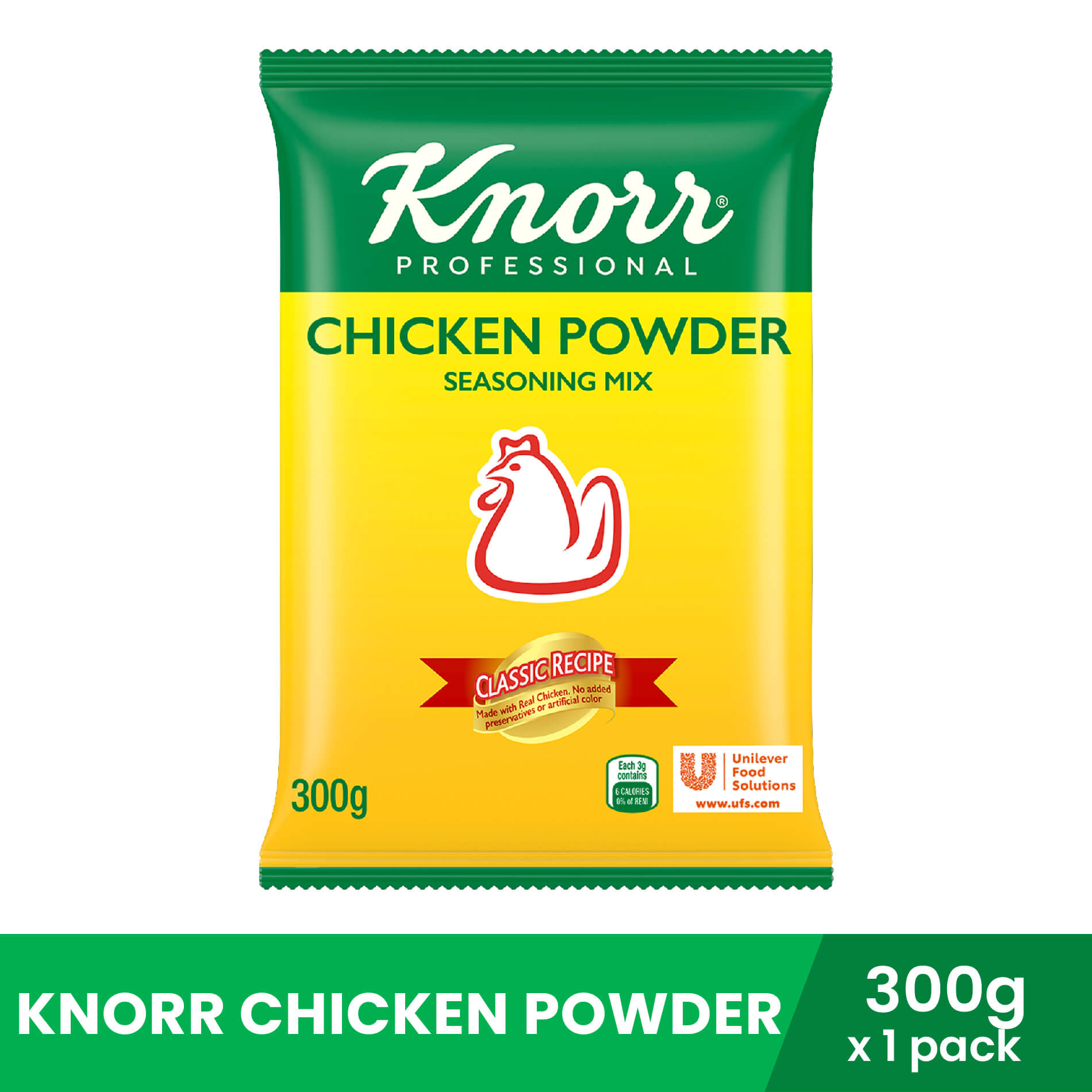 KNORR Chicken Powder 300g, seasoning, fried food coating ingredient ...