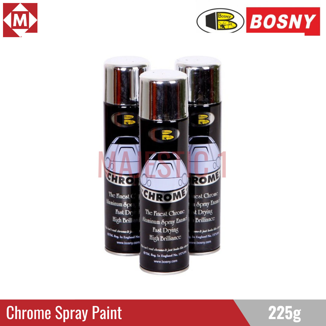 Bosny Chrome Spray Paint (Sold per can) | Lazada PH