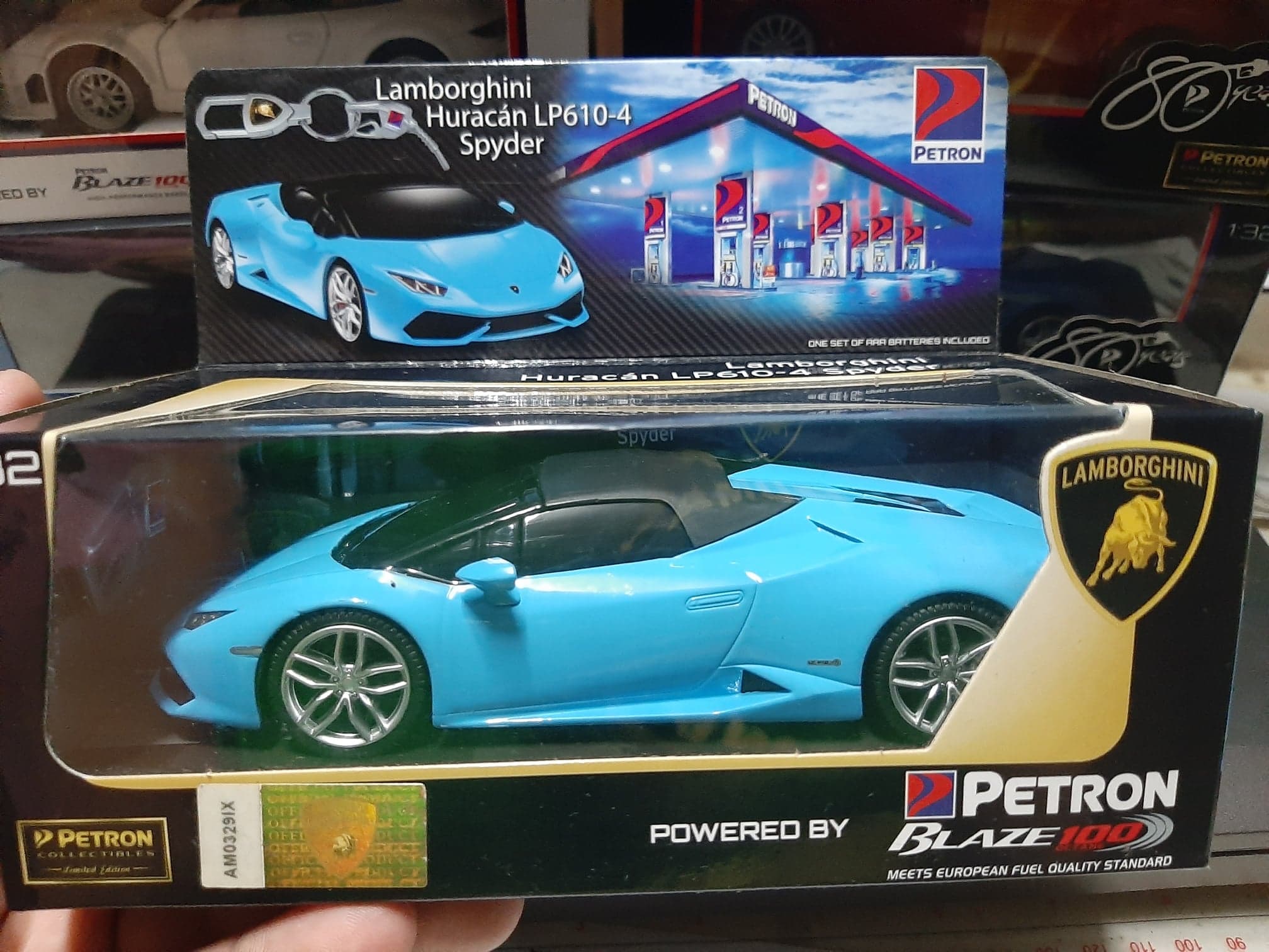 lamborghini petron toy car