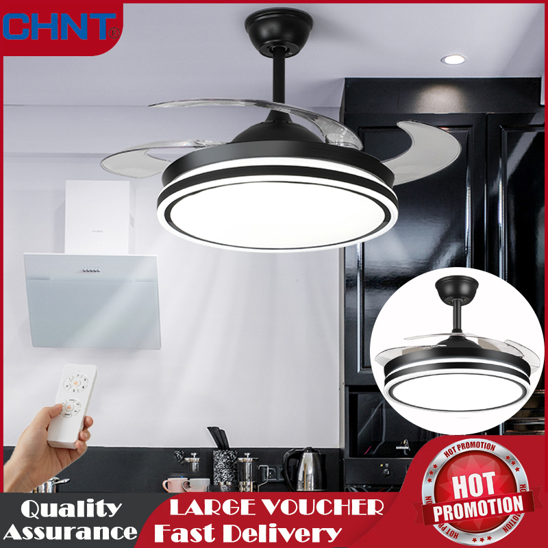 Ceiling Fan With Light DC Inverter Ceiling Fan Light 42 Inches Modern