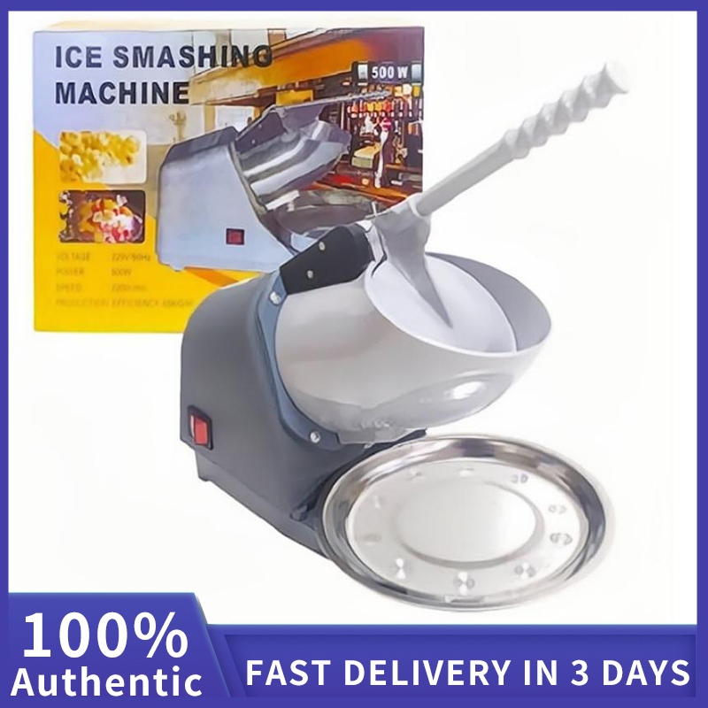 Ice Smashing Electric Crusher Machine Ice Crusher Snowflake Shave Ice