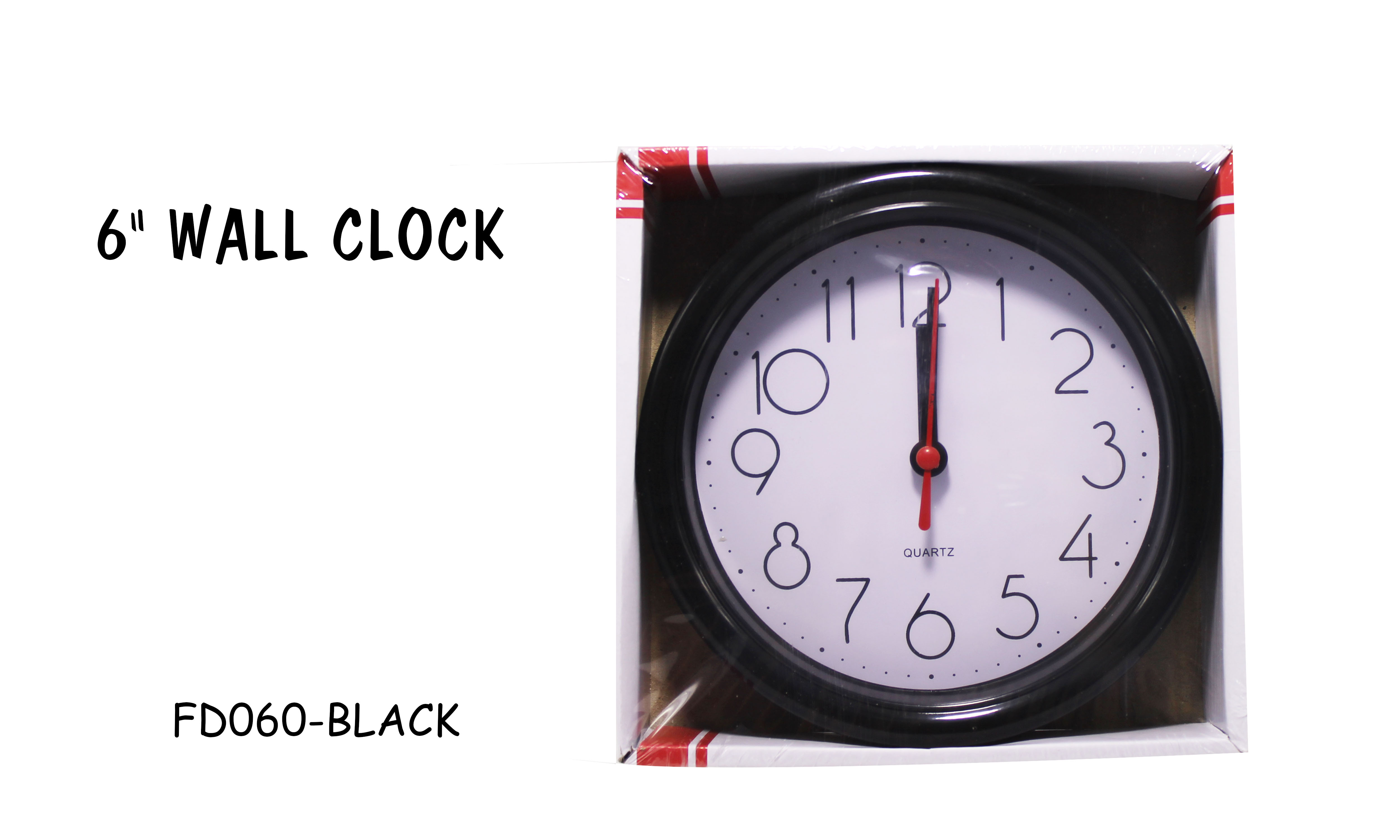 6 Inches Wall Clock Fd060 Buy Sell Online Clocks With Cheap Price Lazada Ph