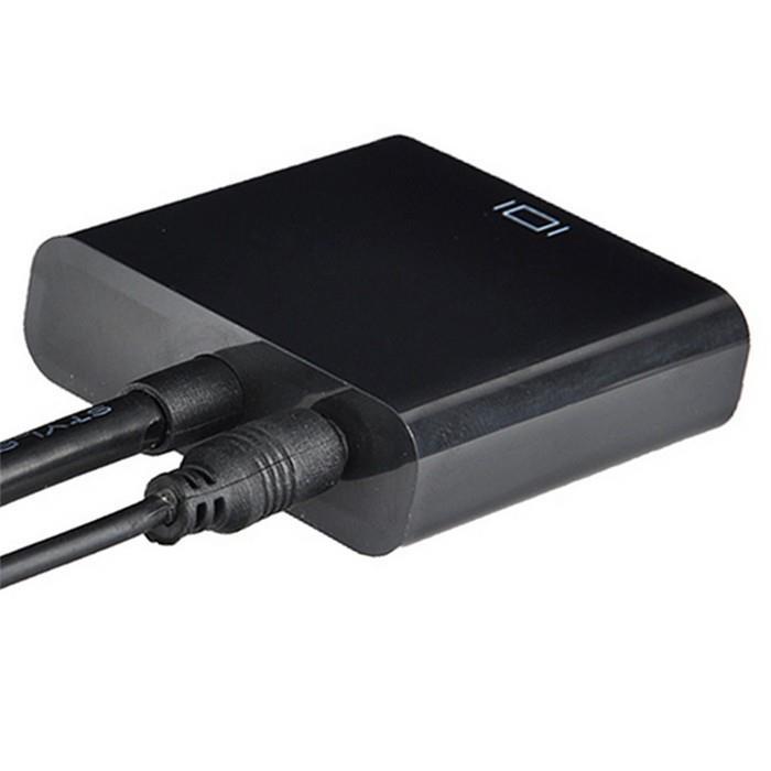 1080P HDMI to VGA with audio cable Adapter High Quality Hdmi cable