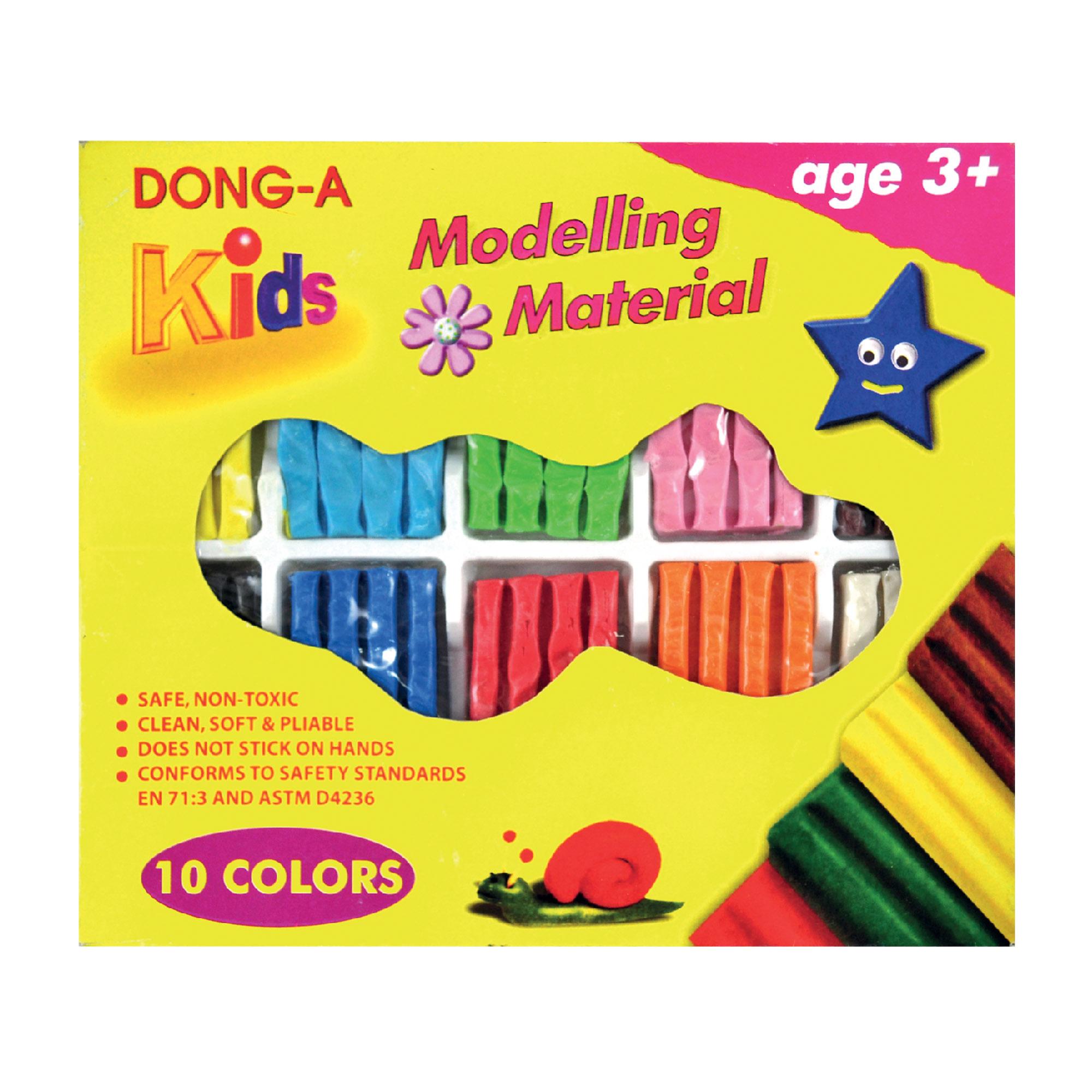 DongA KIDS Modelling Clay 10 colors in box 1153T10 Lazada PH