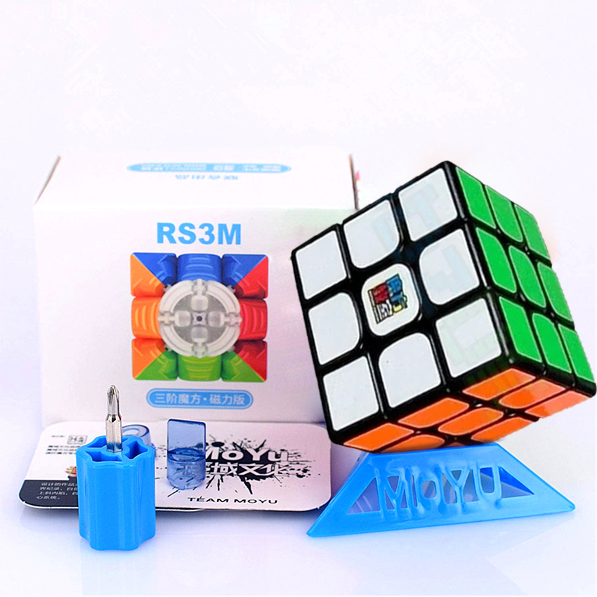 MoFang JiaoShi RS3M V5 (Magnético) Ball-Core UV Robot 3x3 Stickerless