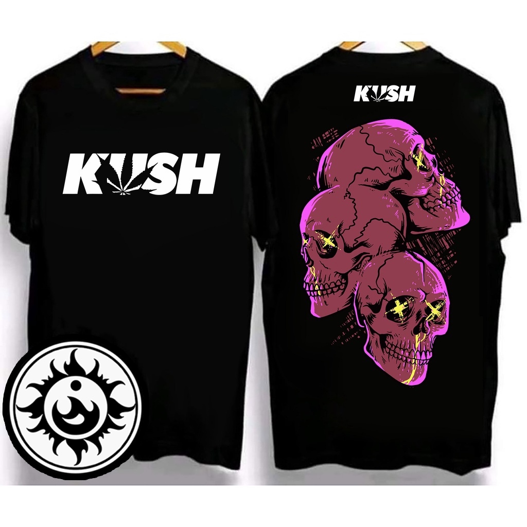 KUSH t shirt Vintage Inspired Cotton Oversized Loose Clothing T-Shirt ...