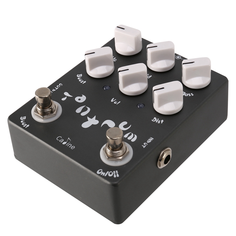 Caline Heavy Metal Effects Guitar Pedals Aluminum Alloy Housing with 6