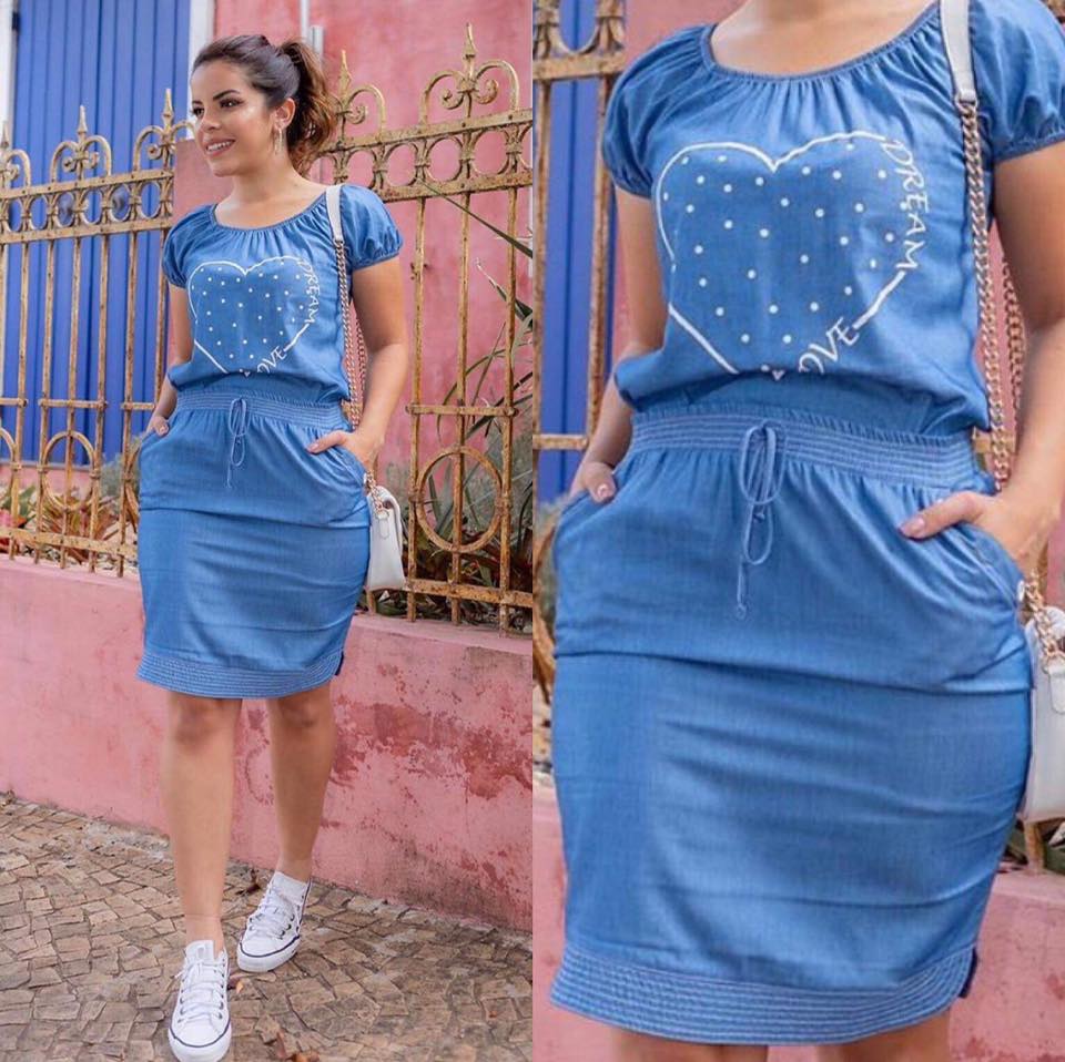 lazada denim dress