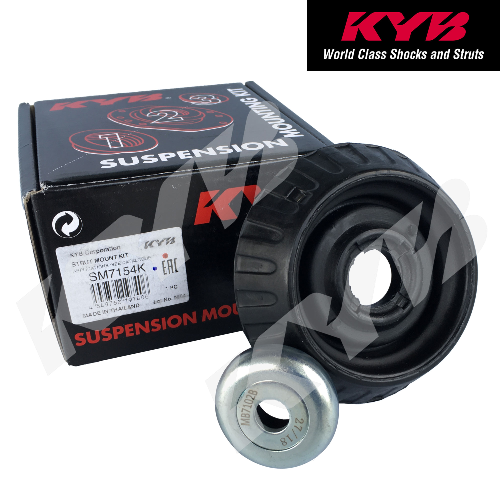 Kyb Kayaba Strut Shock Mounting Front For Honda City Jazz Mobilio Brio Brv 2003 2018 With Bearing Sm7154k Lazada Ph