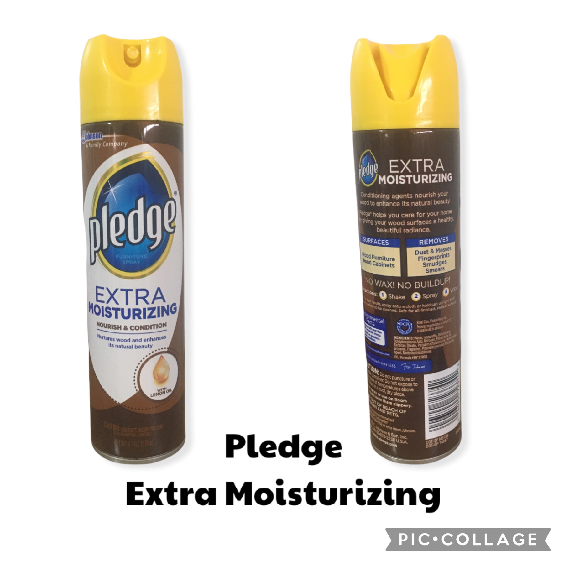 Pledge Extra Moisturizing Furniture Spray 9.7oz (274g) Lazada PH