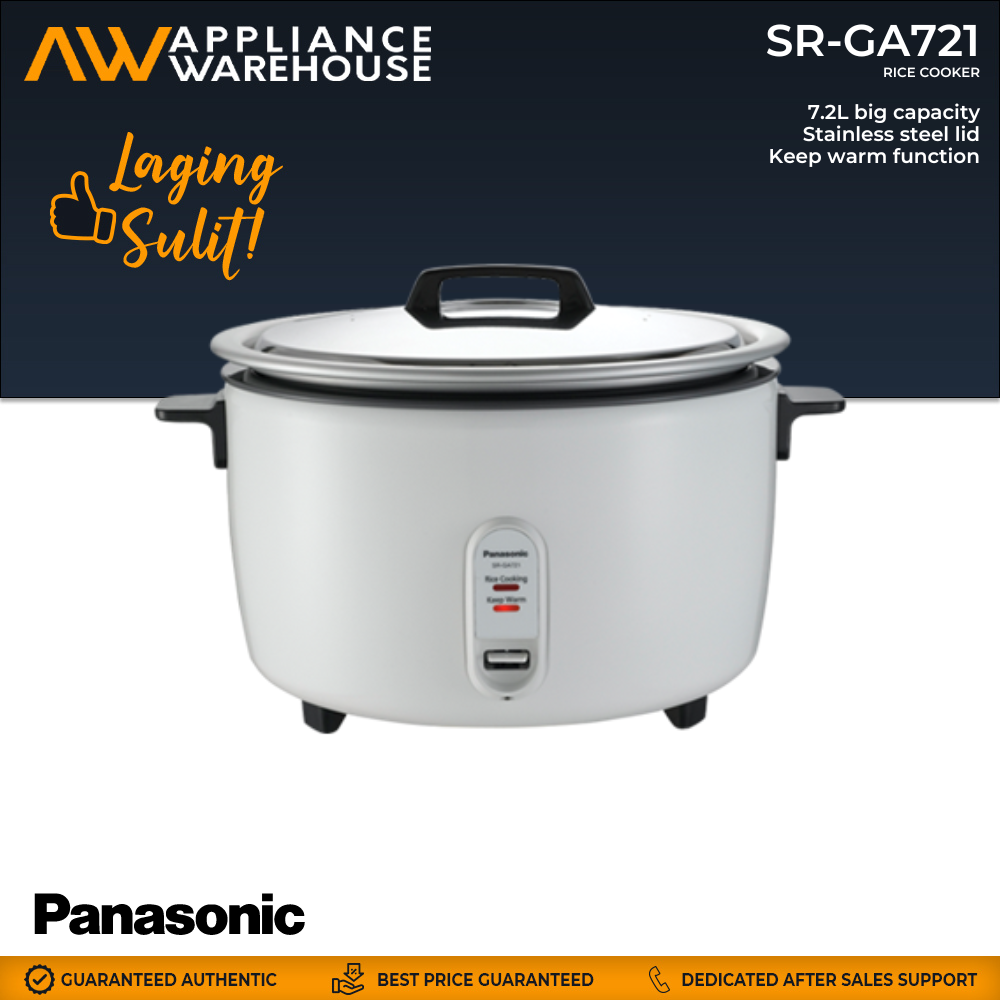 Panasonic SRGA721 7.2L Commercial Rice Cooker 40 Cups Lazada PH