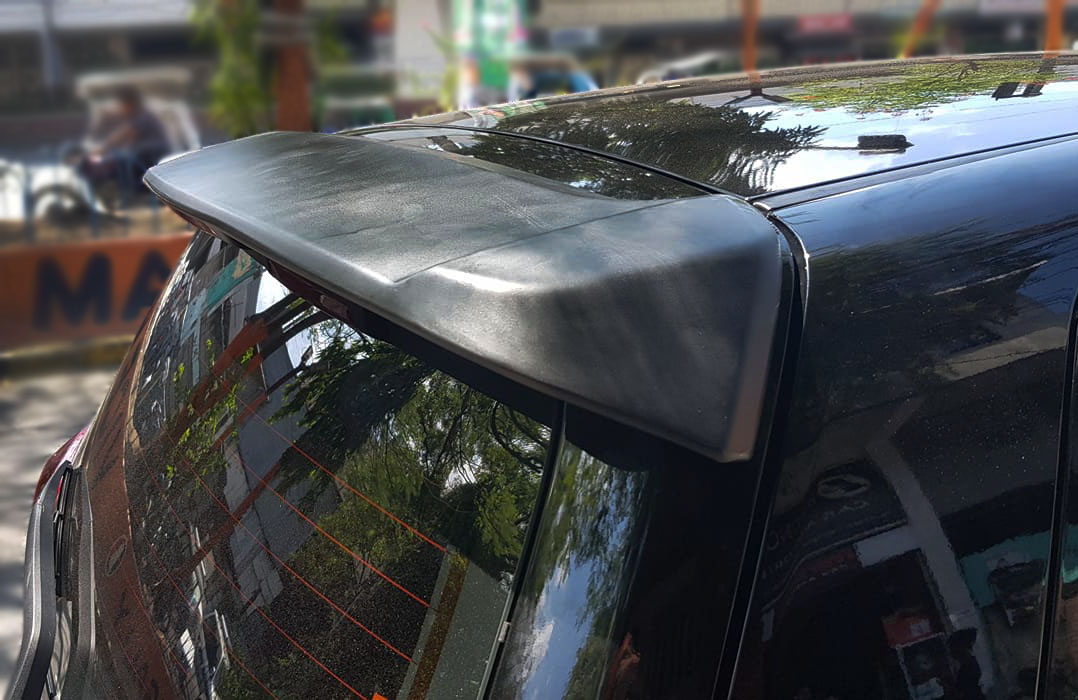 Car Rear Wing Break TOYOTA WIGO 2014 - 2022 SPOILER WING WITH 3RD BREAK LIGHT / REAR ...