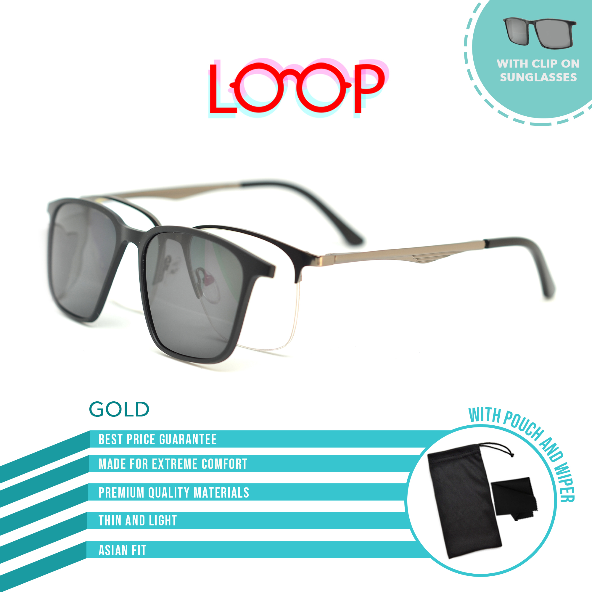 magnetic clip eyewear