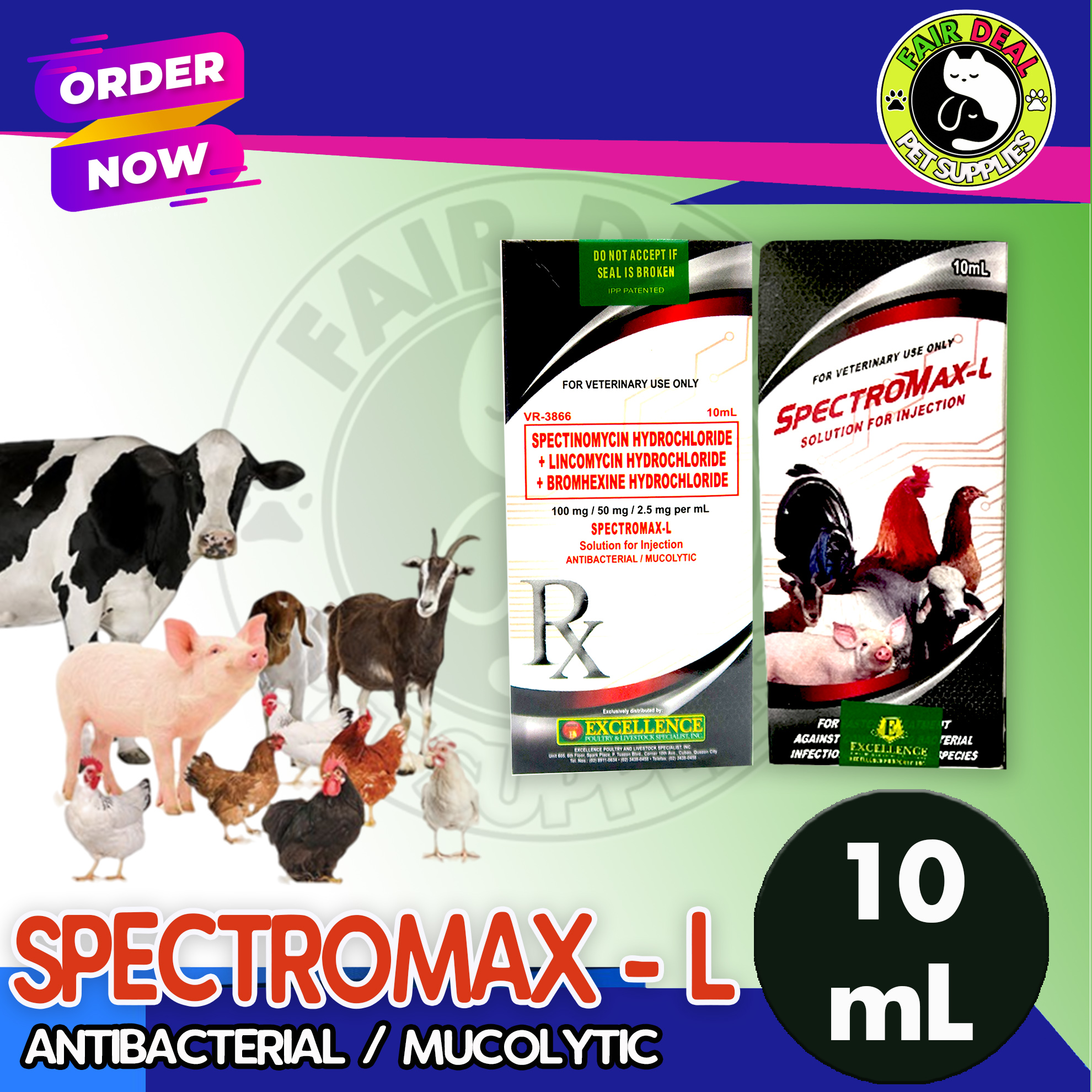 SPECTROMAX-L Antibacterial / Mucolytic(10ml) | Lazada PH