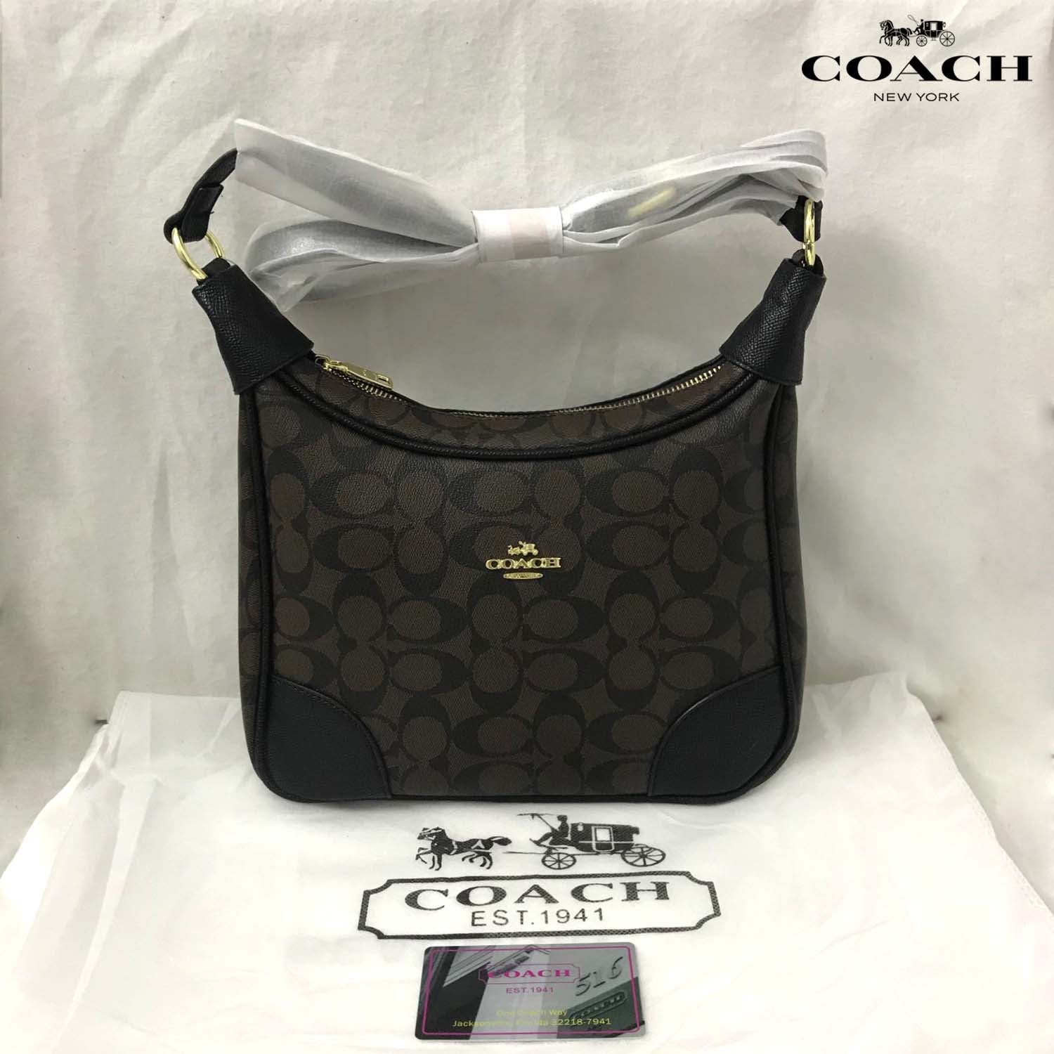 coach sling bag size