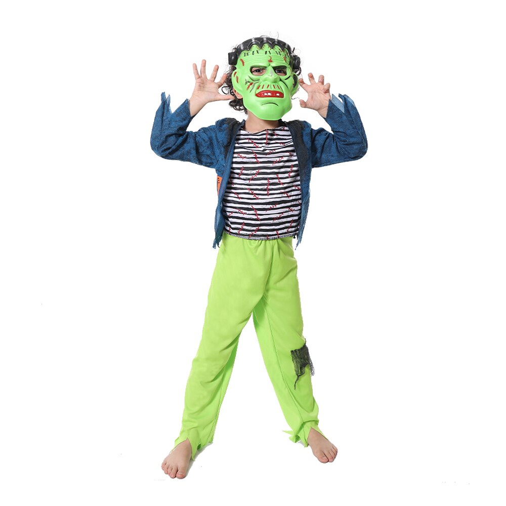 ∈ Eraspooky Children Cartoon Frankenstein Cosplay Costumes Kids ...