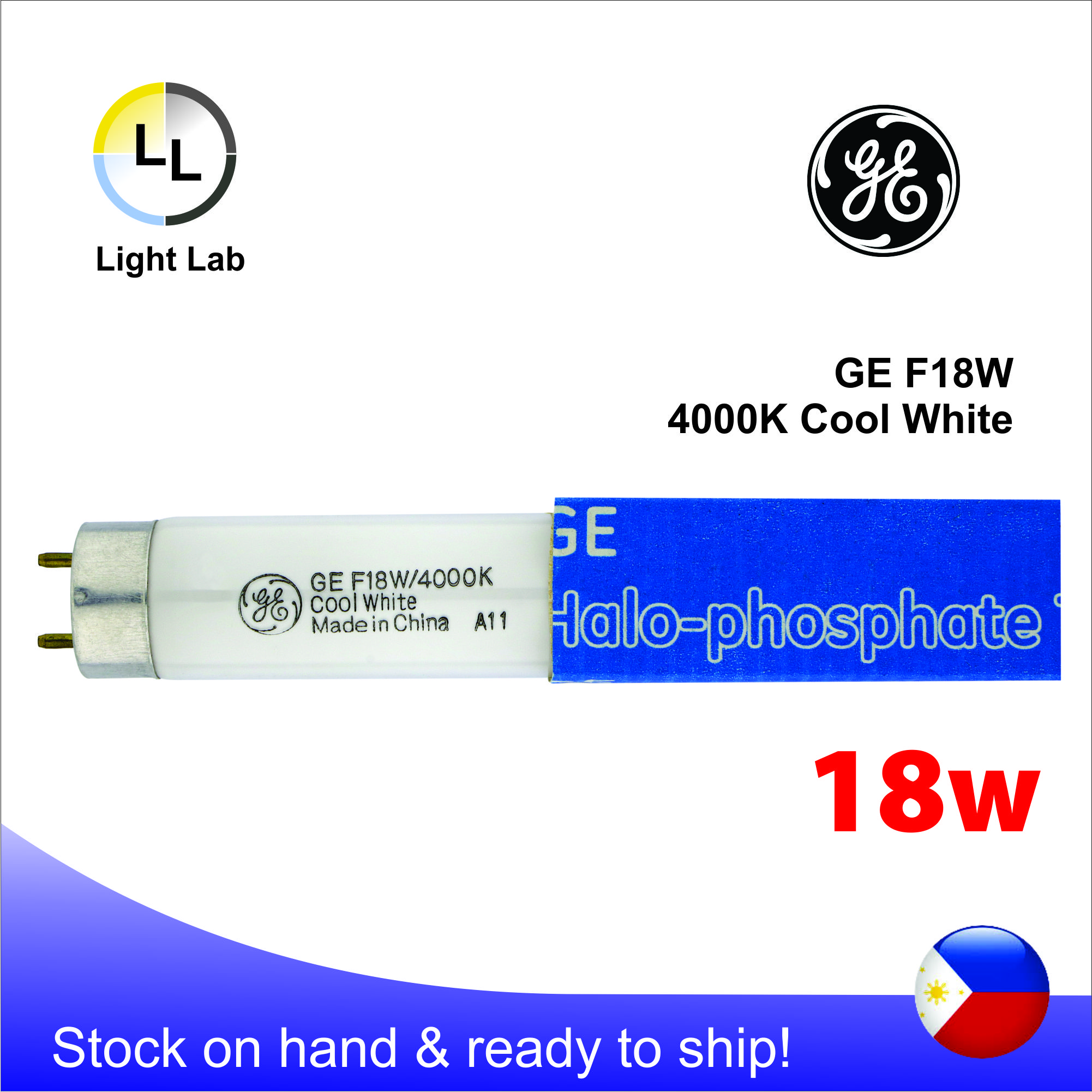 ge cool white fluorescent light tubes