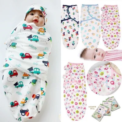 Baby Newborn Sleep Sack Swaddle Receiving Blanket Swaddling Wrap
