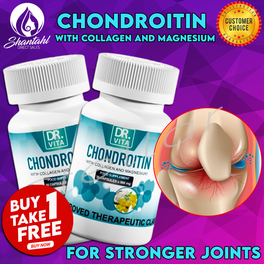 BUY 1 TAKE 1! Dr. Vita CHONDROITIN with Collagen and Magnesium 500mg x