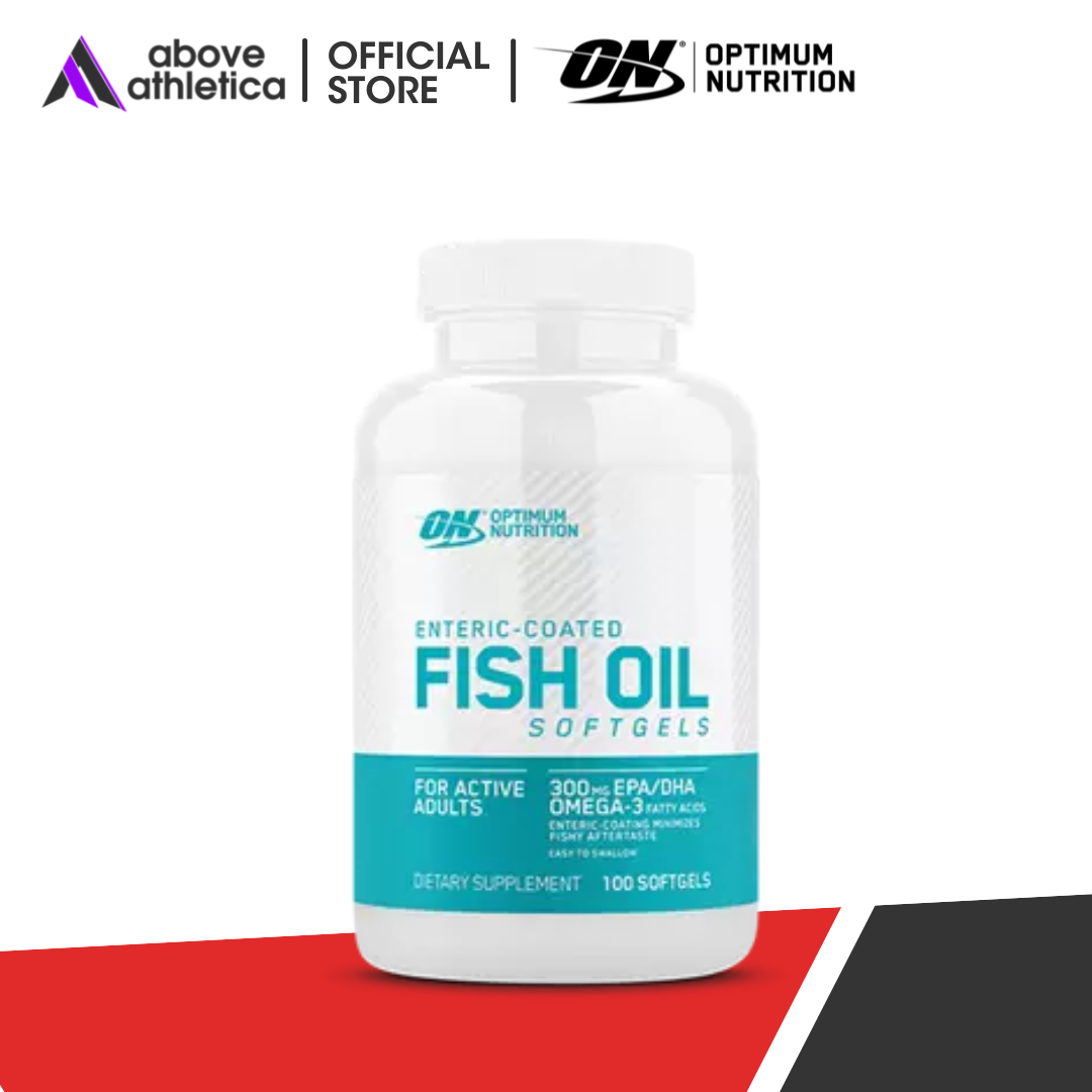 Optimum Nutrition FishOil Omega 3 Fatty Acids for Active Adults 100